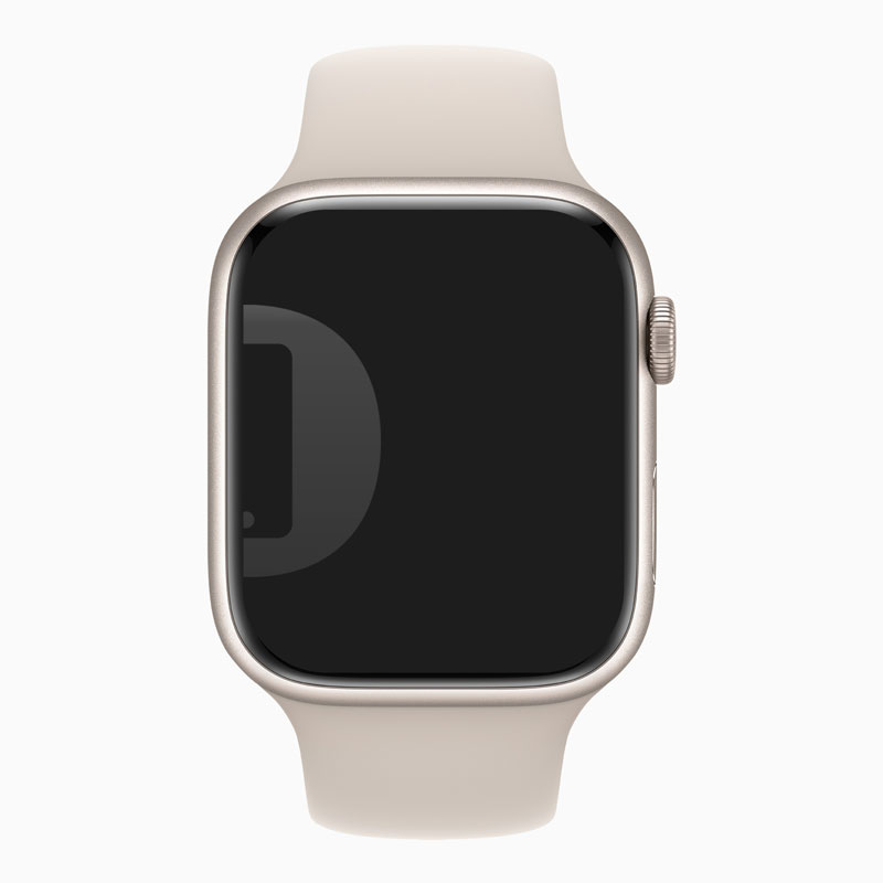 Apple Watch Series 6 40mm - zwart Aluminium zwart Sportband